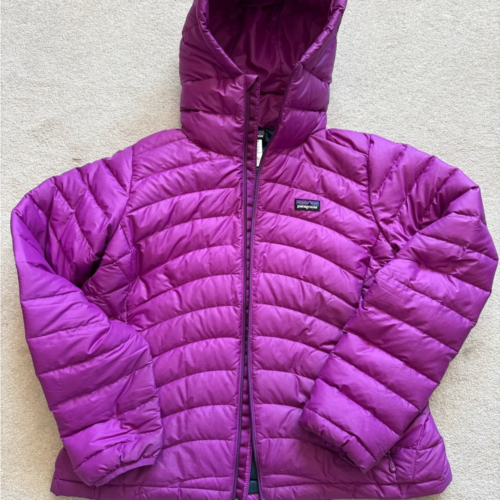 Patagonia Women's Purple and Teal Jacket